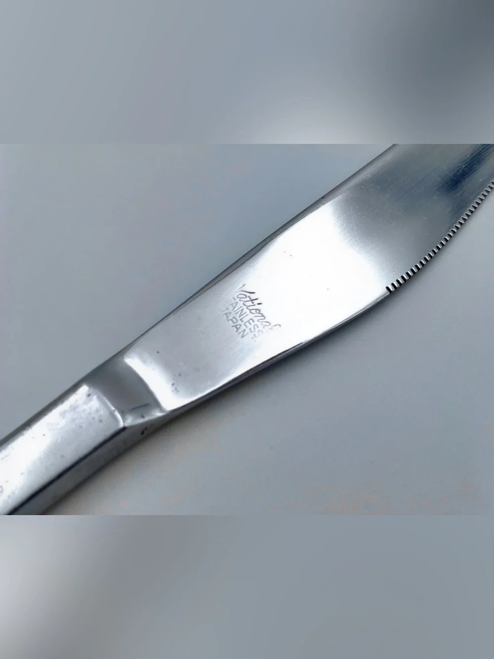Vintage National Silver PAMPLONA 3 Stainless Steel Dinner Knives